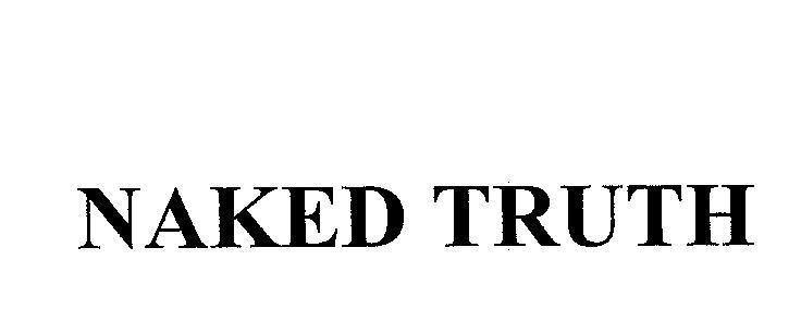 Mẫu nhãn hiệu NAKED TRUTH