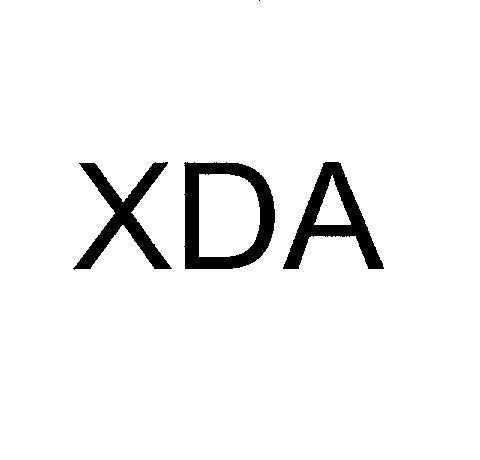 Mẫu nhãn hiệu XDA