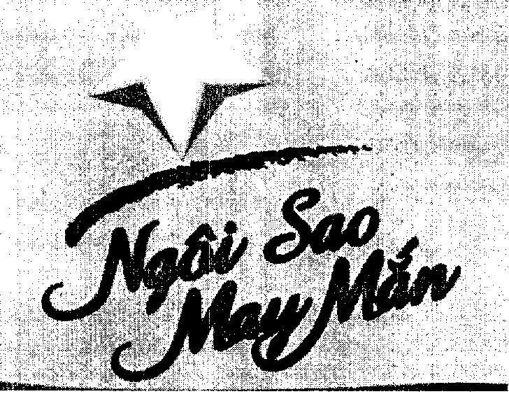 Mẫu nhãn hiệu NGÔI SAO MAY MắN