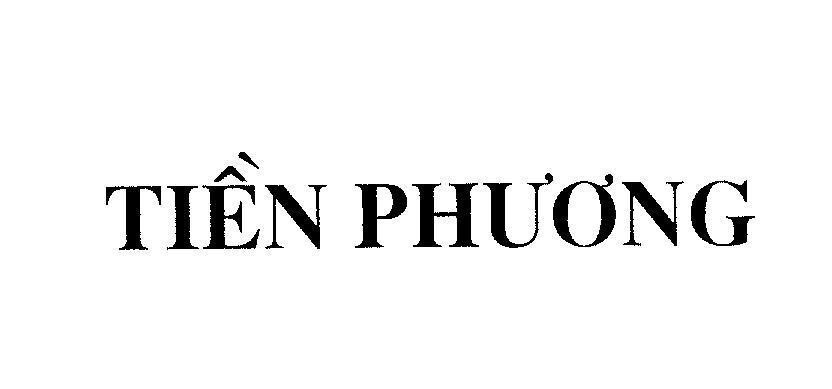 Mẫu nhãn hiệu TIEN PHUONG