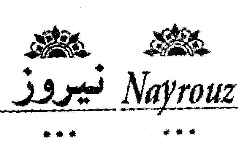 Mẫu nhãn hiệu NAYROUZ