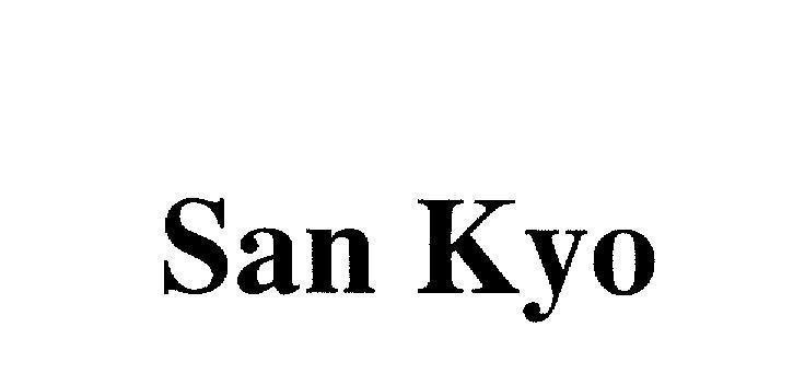 Mẫu nhãn hiệu SAN KYO