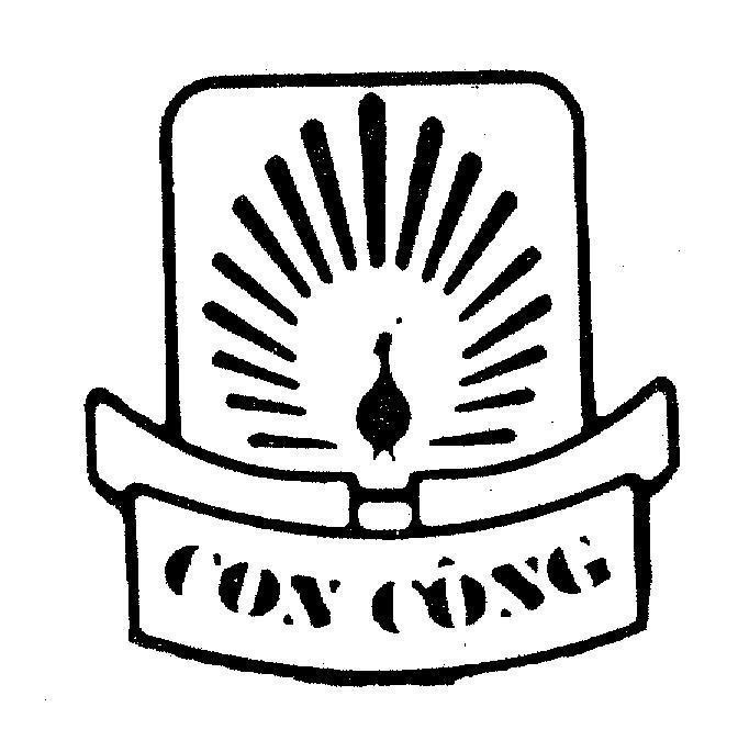 Mẫu nhãn hiệu CON CÔNG