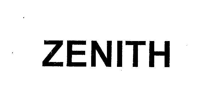 Mẫu nhãn hiệu ZENITH