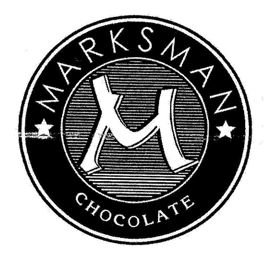 Mẫu nhãn hiệu MARKSMAN M CHOCOLATE