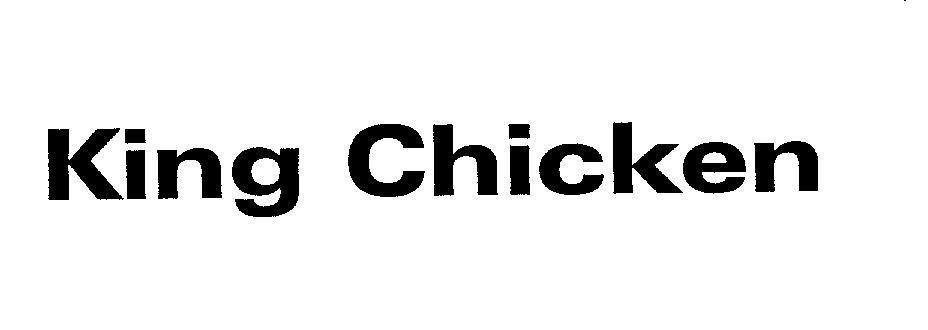 Mẫu nhãn hiệu KING CHICKEN