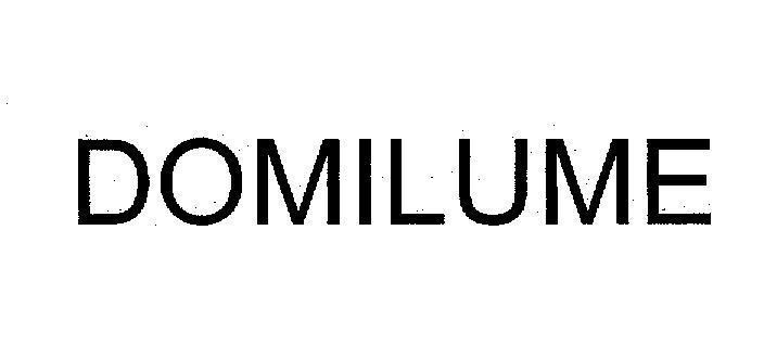 Mẫu nhãn hiệu DOMILUME