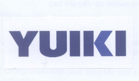 Mẫu nhãn hiệu YUIKI