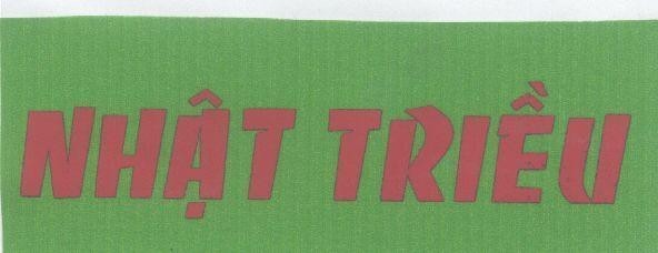 Mẫu nhãn hiệu NHAT TRIEU