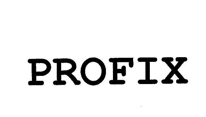 Mẫu nhãn hiệu PROFIX