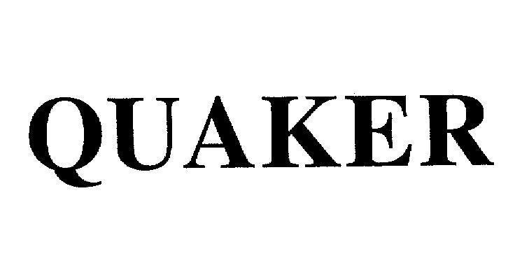 Mẫu nhãn hiệu QUAKER