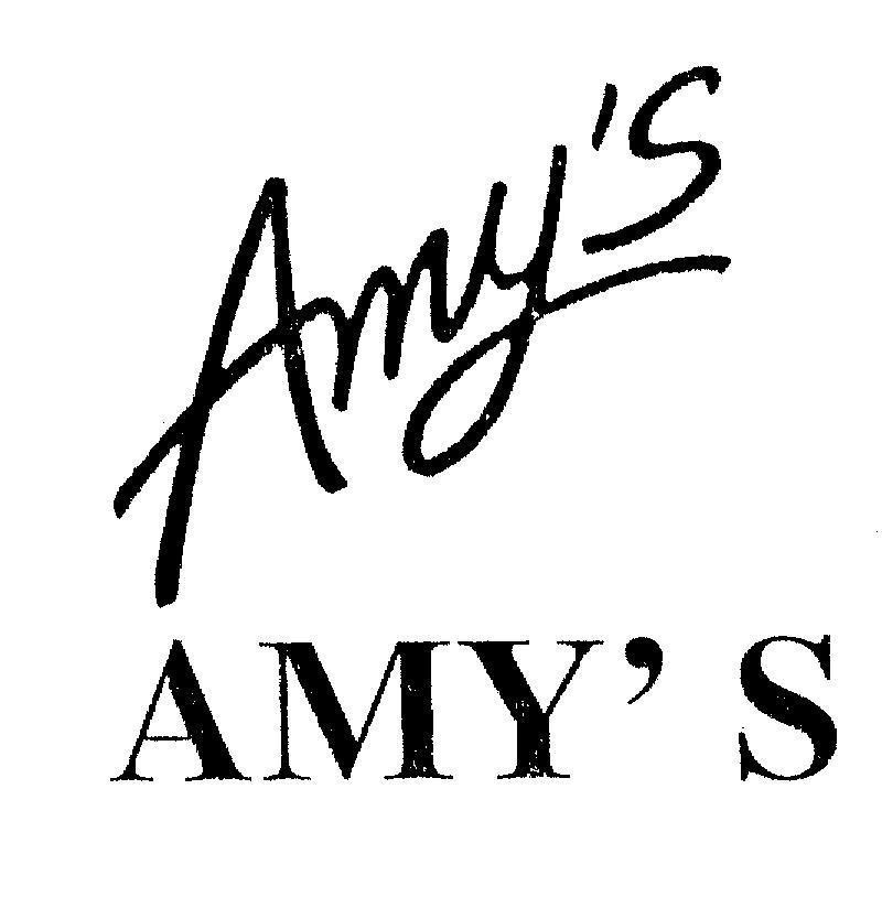 Mẫu nhãn hiệu Amy' s Amy' s