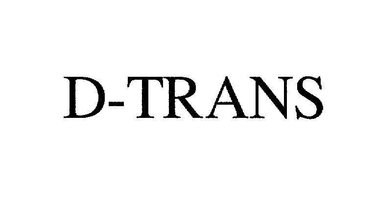 Mẫu nhãn hiệu D-TRANS