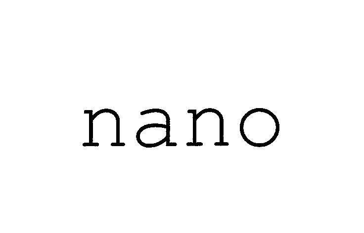 Mẫu nhãn hiệu NANO