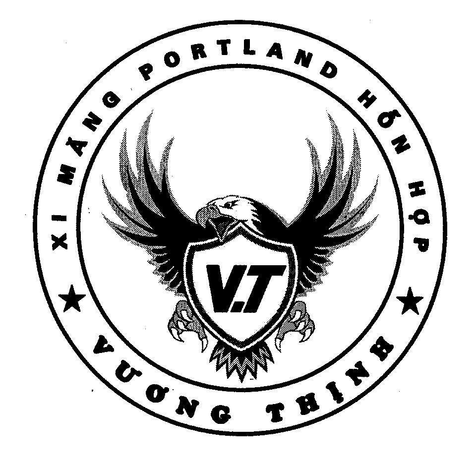 Mẫu nhãn hiệu Vương Thịnh Xi Măng PORTLAND Hỗn Hợp V.T