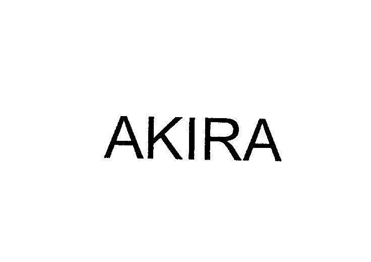 Mẫu nhãn hiệu AKIRA