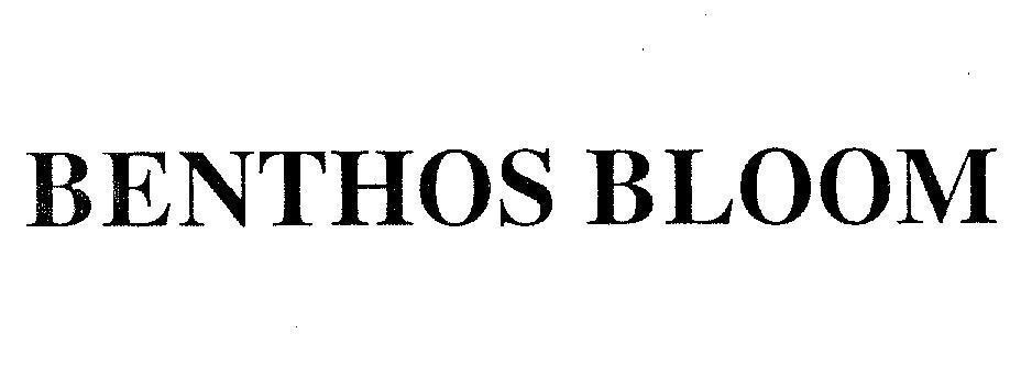 Mẫu nhãn hiệu BENTHOS BLOOM