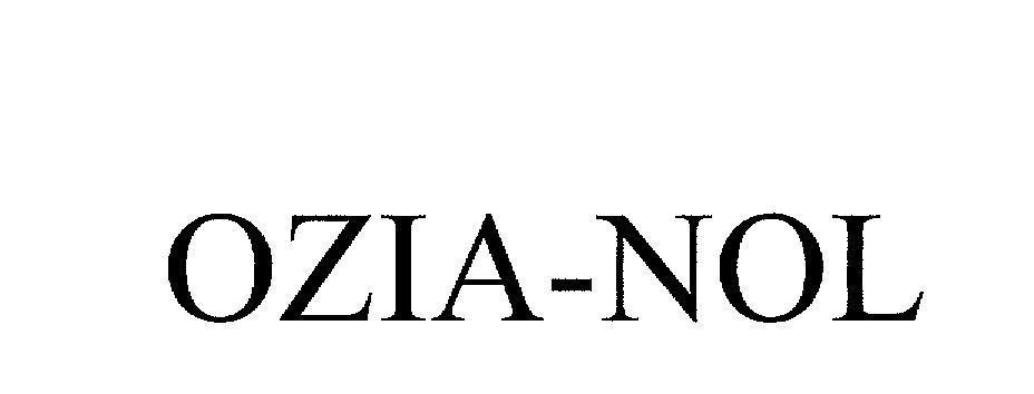 Mẫu nhãn hiệu OZIA-NOL