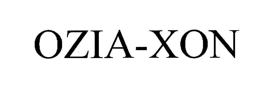 Mẫu nhãn hiệu OZIA-XON