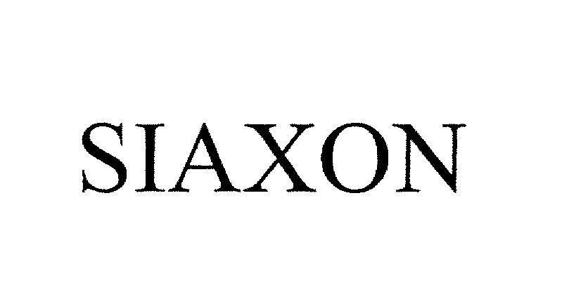 Mẫu nhãn hiệu SIAXON