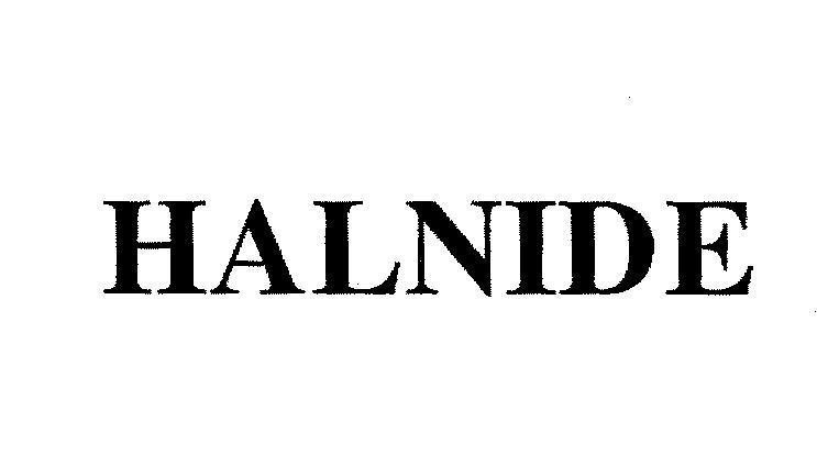 Mẫu nhãn hiệu HALNIDE