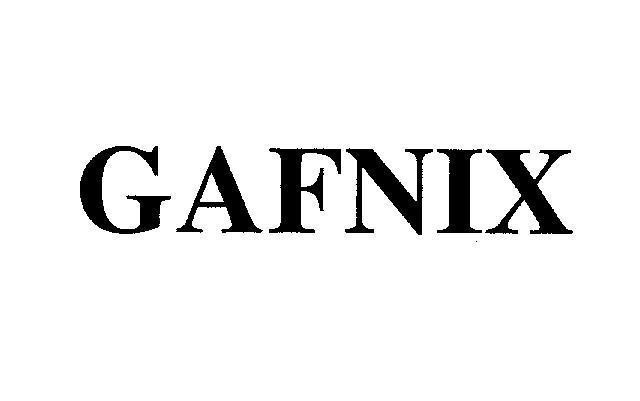 Mẫu nhãn hiệu GAFNIX