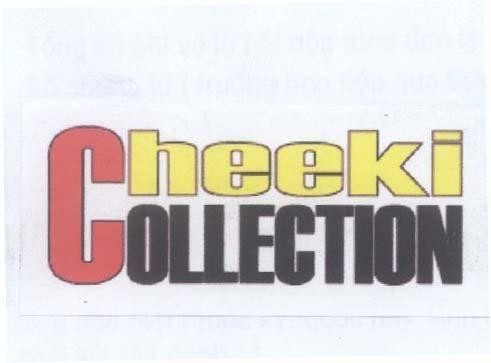 Mẫu nhãn hiệu CHEEKI COLLECTION
