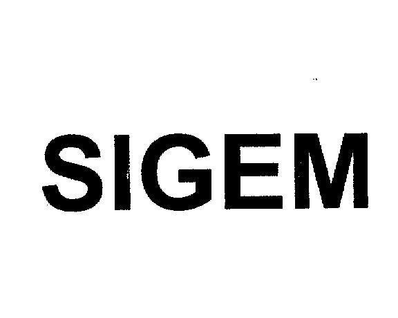 Mẫu nhãn hiệu SIGEM