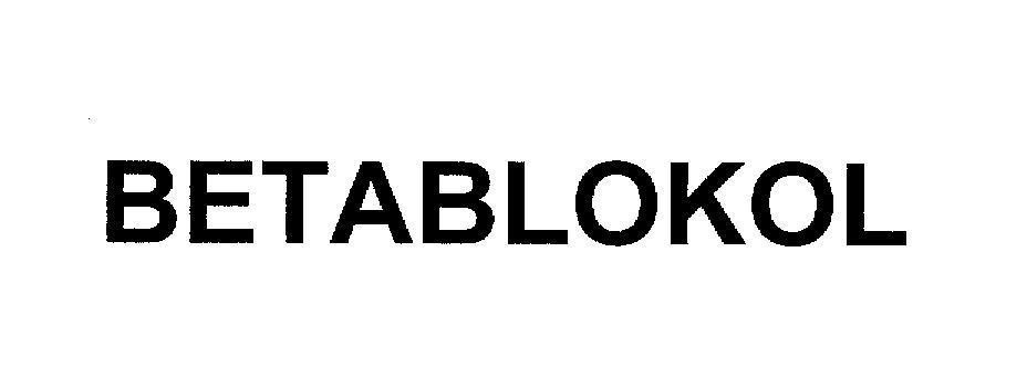 Mẫu nhãn hiệu BETABLOKOL