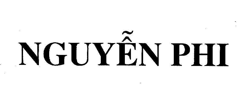 Mẫu nhãn hiệu Nguyễn Phi