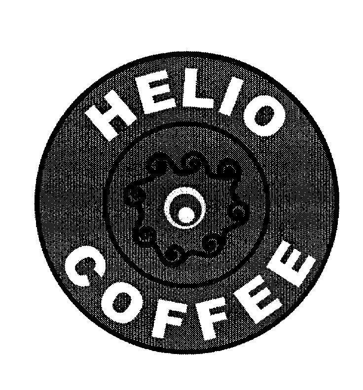 Mẫu nhãn hiệu HELIO COFFEE