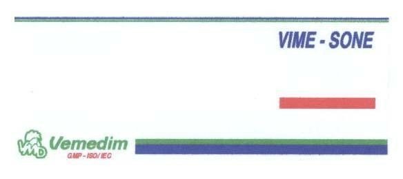 Mẫu nhãn hiệu VIME-SONE VMD GMP VEMEDIM