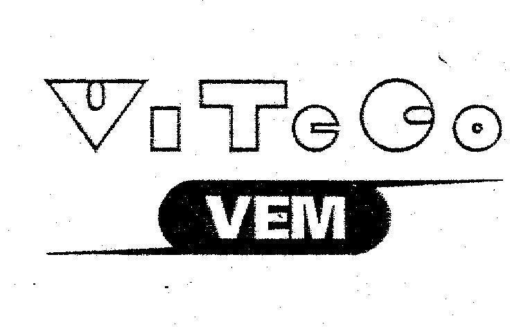 Mẫu nhãn hiệu VITECO V.T.C. VEM