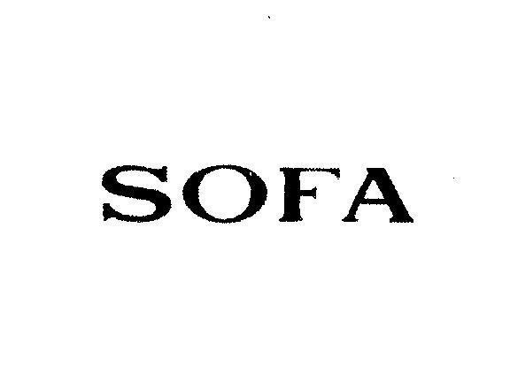 Mẫu nhãn hiệu SOFA