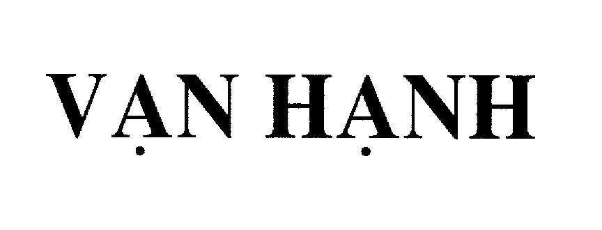 Mẫu nhãn hiệu VAN HANH