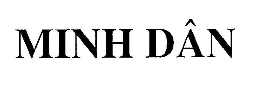 Mẫu nhãn hiệu MINH DÂN