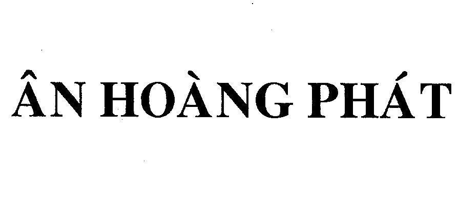 Mẫu nhãn hiệu AN HOANG PHAT