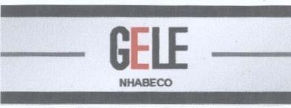 Mẫu nhãn hiệu GELE NHABECO