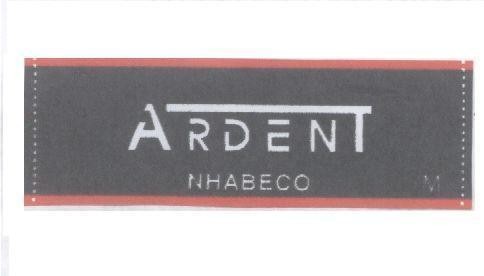Mẫu nhãn hiệu ARDENT NHABECO M
