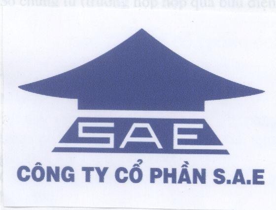 Mẫu nhãn hiệu SAE CôNG TY Cổ PHầN S.A.E