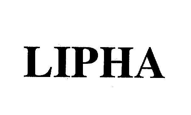 Mẫu nhãn hiệu LIPHA