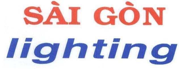 Mẫu nhãn hiệu Sài Gòn LIGHTING