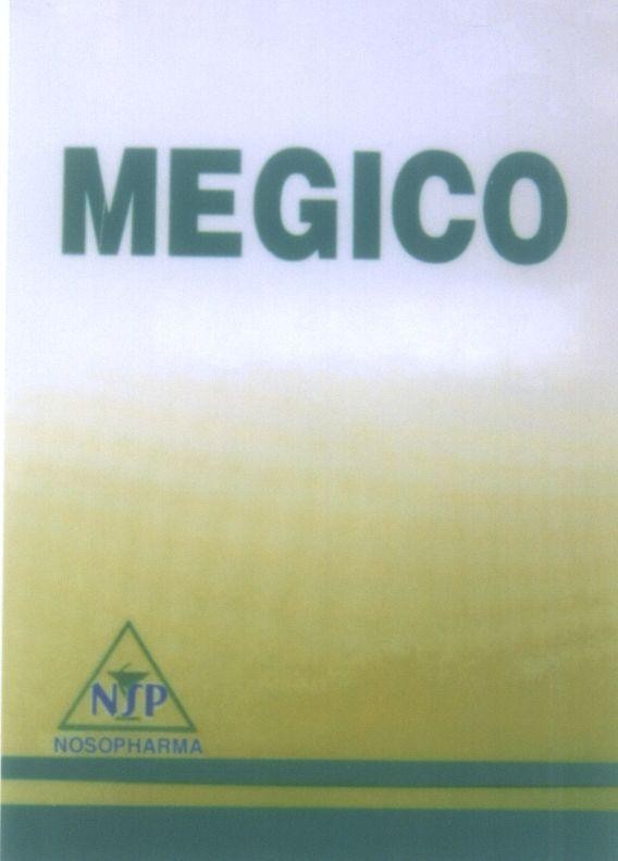Mẫu nhãn hiệu MEGICO NSP NOSOPHARMA CTY TNHH Dược phẩm Nam Sơn