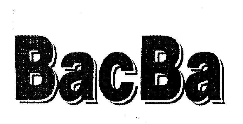 Mẫu nhãn hiệu BACBA