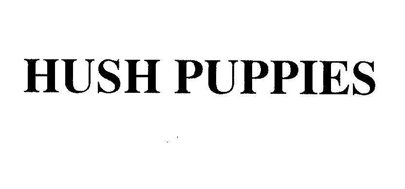 Mẫu nhãn hiệu HUSH PUPPIES