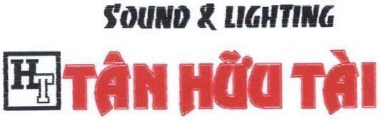 Mẫu nhãn hiệu SOUND & LIGHTING Tân Hữu Tài HT