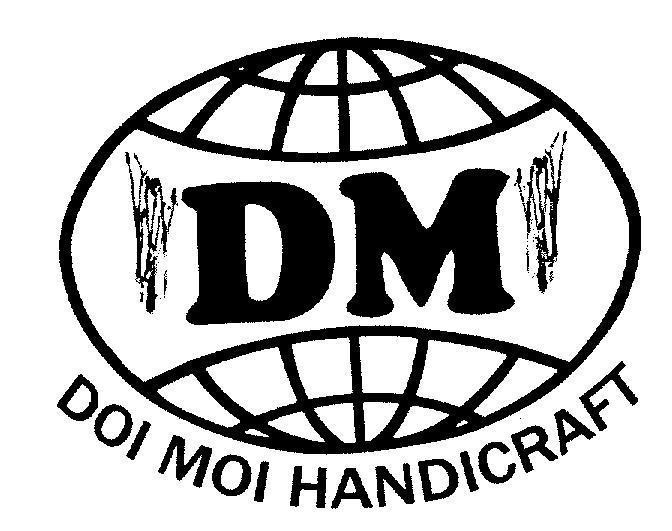 Mẫu nhãn hiệu DM DOI MOI HANDICRAFT