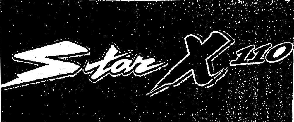 Mẫu nhãn hiệu STAR X110