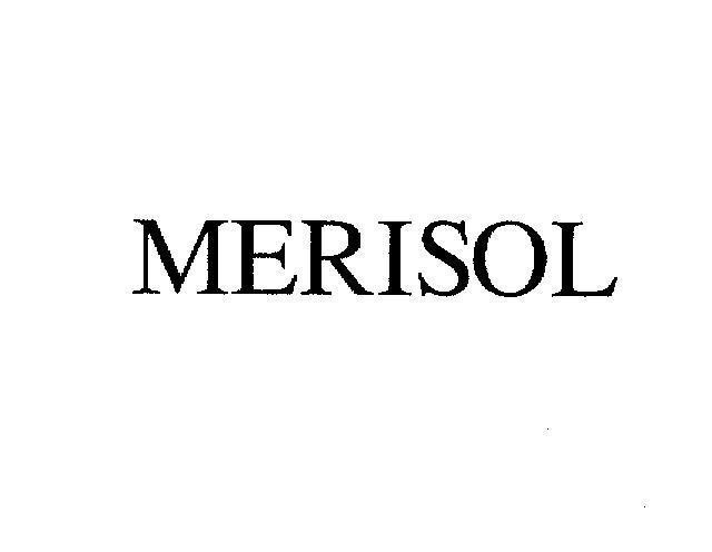 Mẫu nhãn hiệu MERISOL