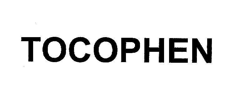 Mẫu nhãn hiệu TOCOPHEN